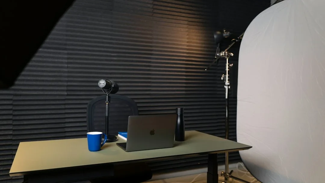 Espace studio pour une séance photo ou une production vidéo